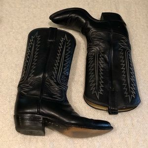 Tony Lama cowboy boots (1980s)